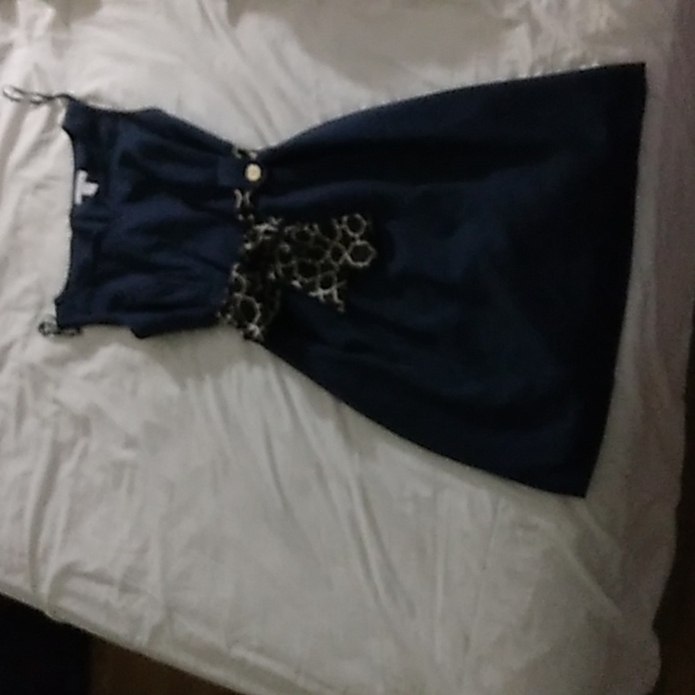 Little Navy Blue Work Dress